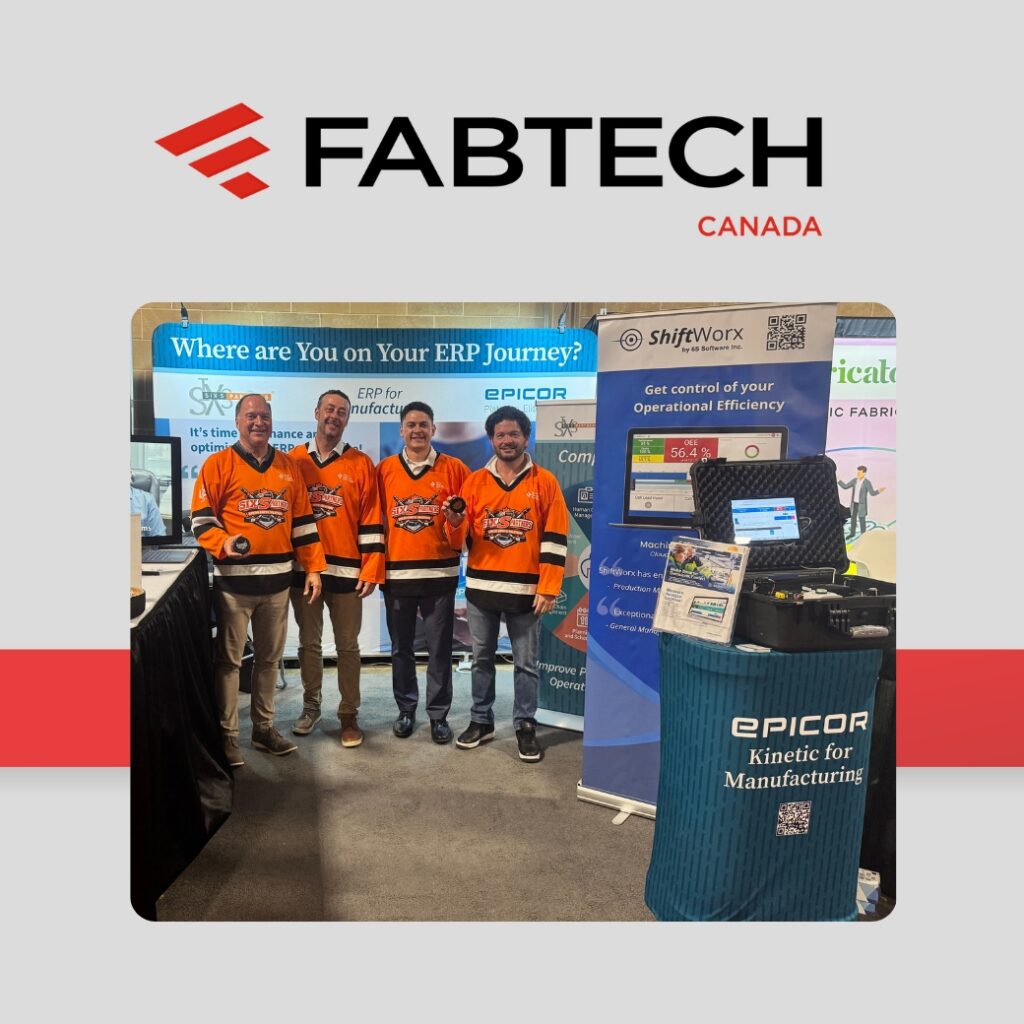 Image of Six S and Epicore team at FABTECH Canada 2026 event with FABTECH logo.