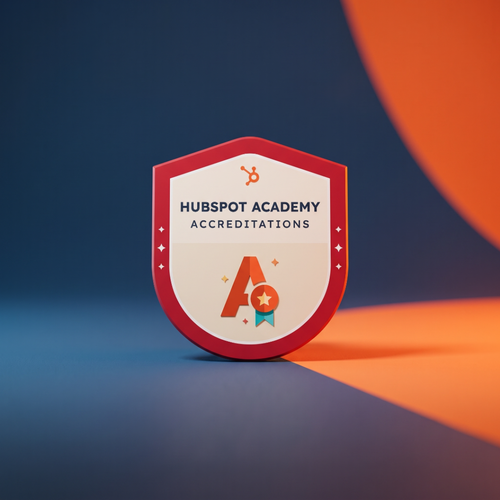 A close up image of a HubSpot Onboarding Accreditation