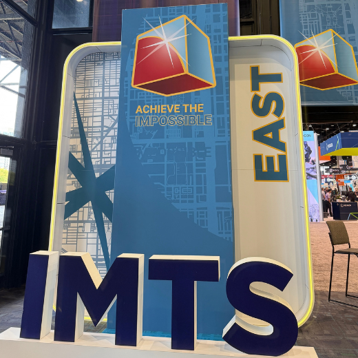 An image displaying the IMTS 2026 booth at the event in Chicago.