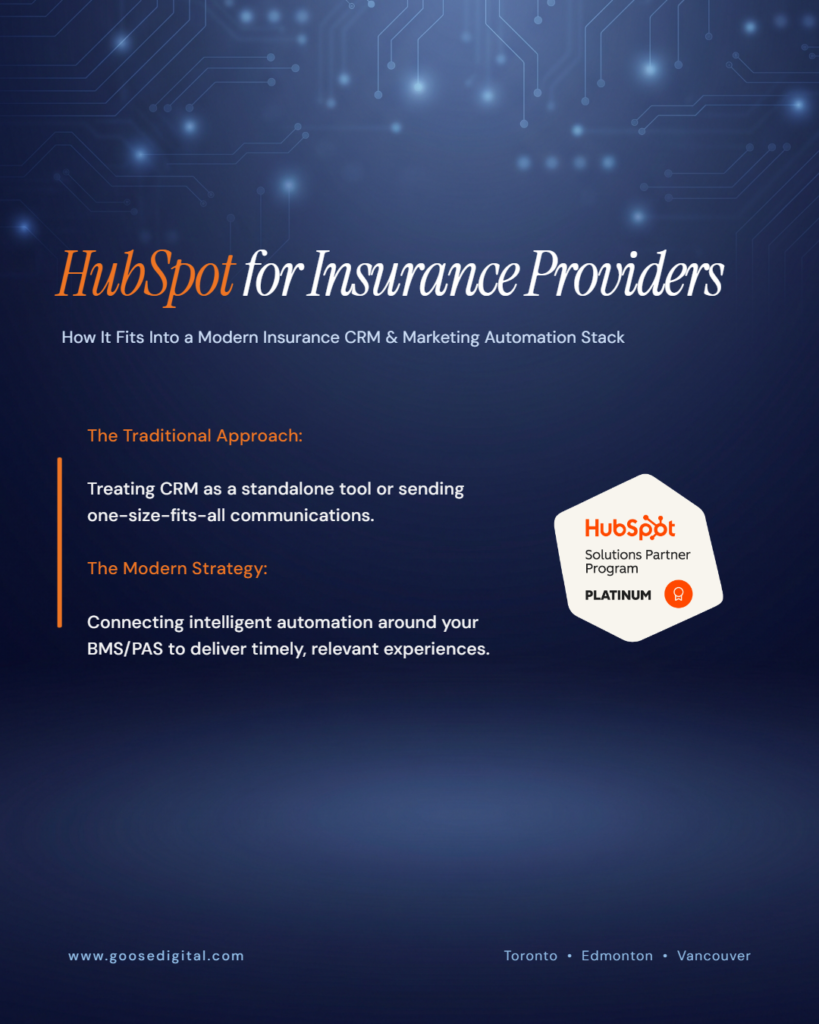 Hubspot for Insurance Providers